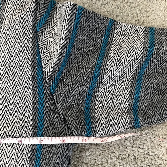 Original Senor Lopez gray/black/blue Baja Beach hoodie size small - Picture 9 of 10